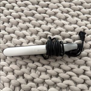 ghd white and black hair straightener